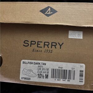 Sperry Billfish Tan Boat Shoes